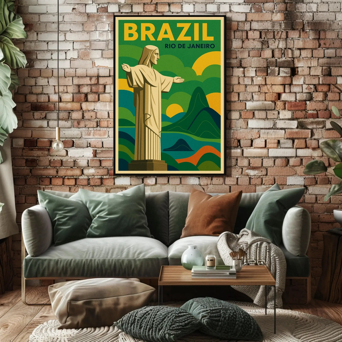 Brazil Travel Poster