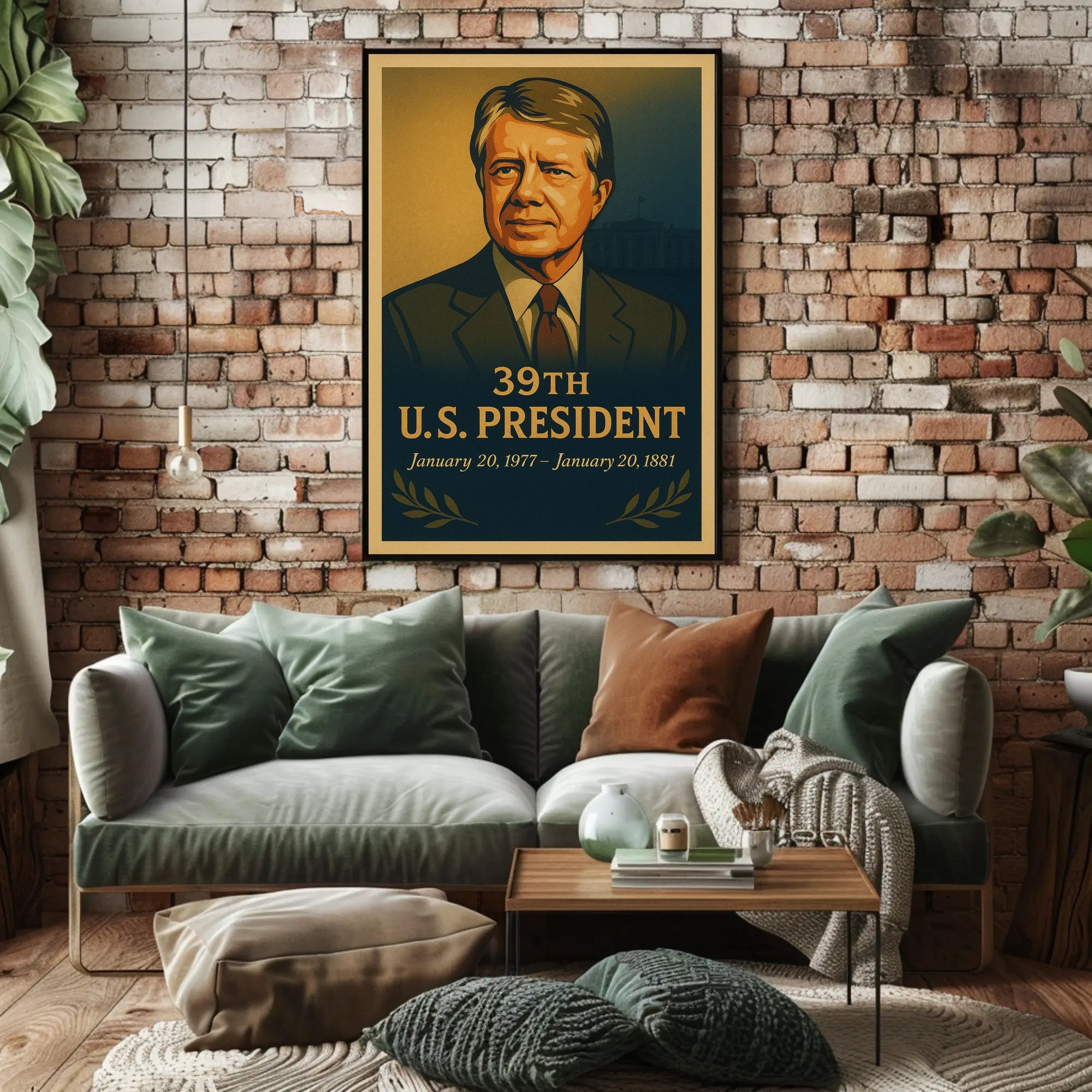 39th U.S. President Poster