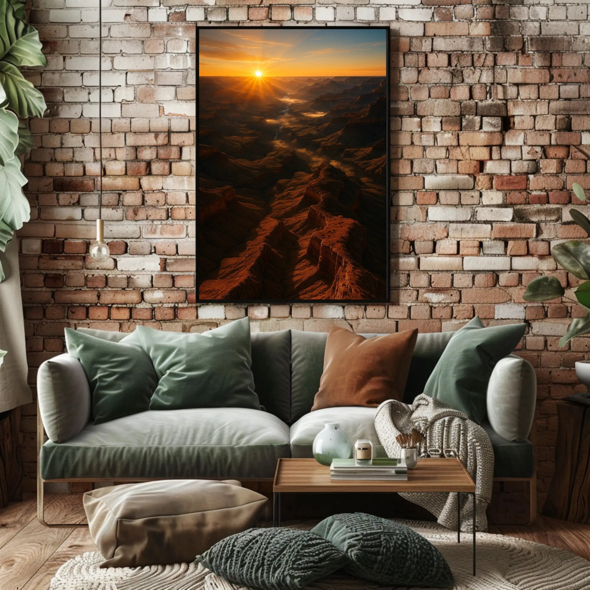 Breathtaking Sunrise Grand Canyon National Park Poster