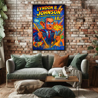 Lyndon B. Johnson 36th President Poster PosterGoat
