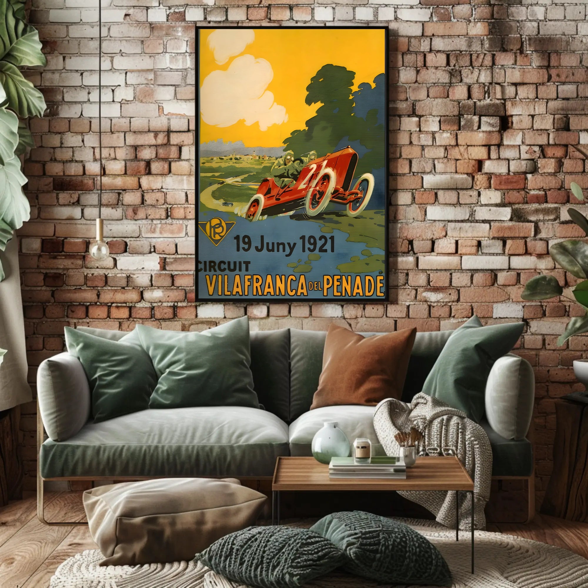 Circuit Vilafranca del Penedès 1921 Poster