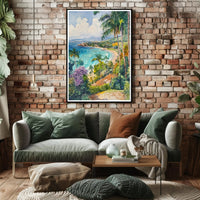 Coastal Paradise Poster PosterGoat