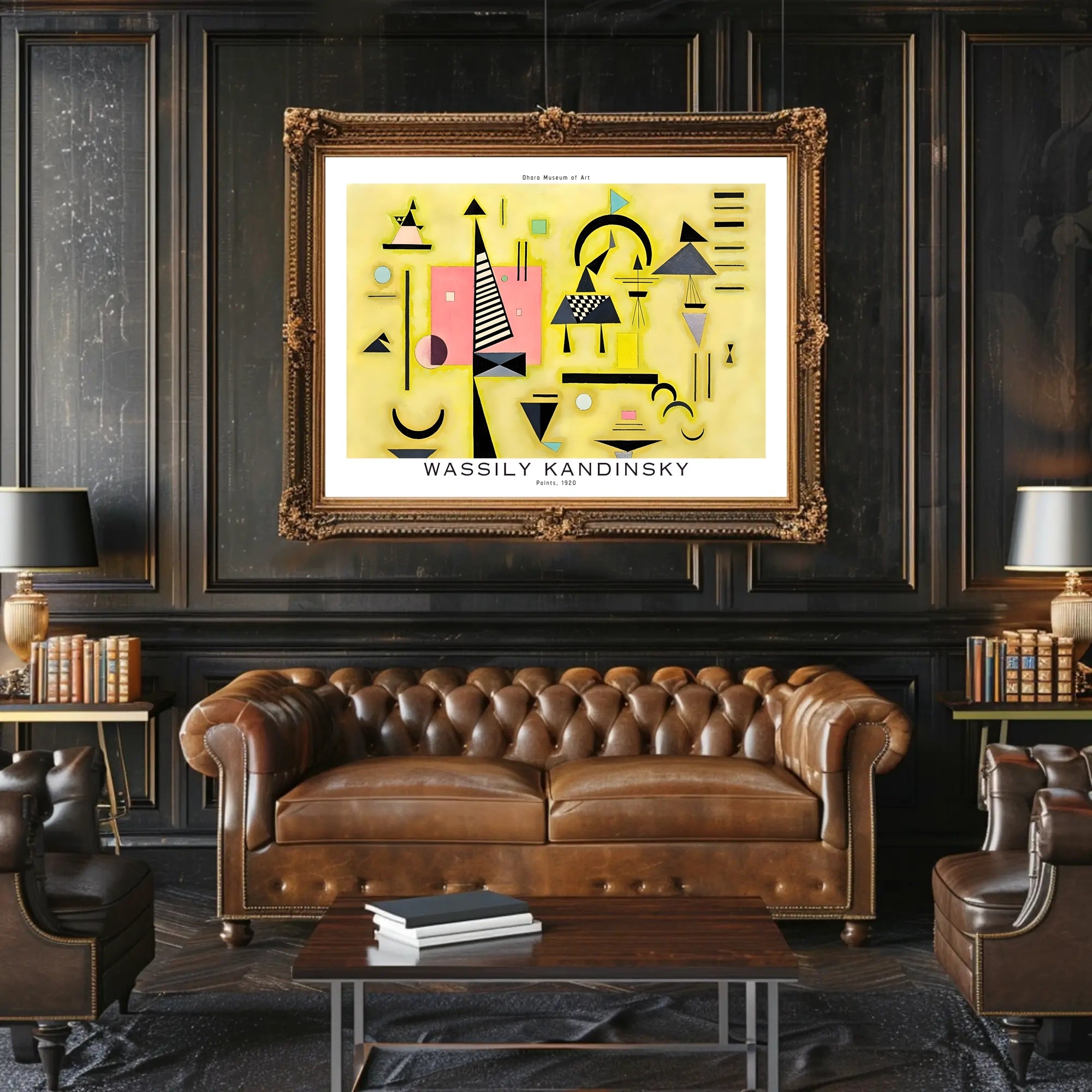 Wassily Kandinsky Points 1920 Poster