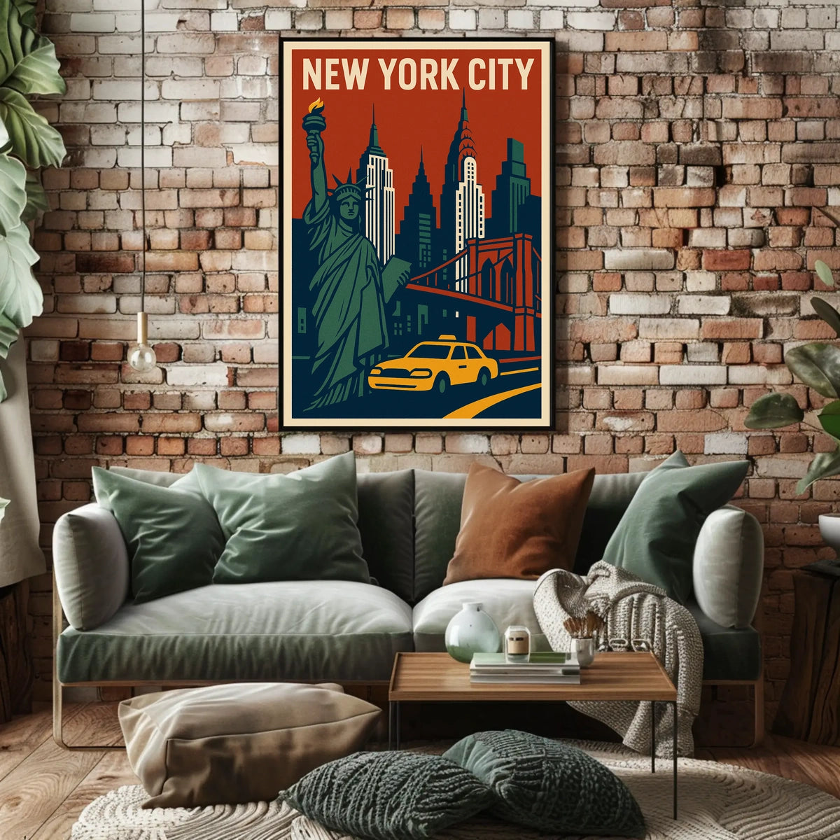 Iconic New York City Poster