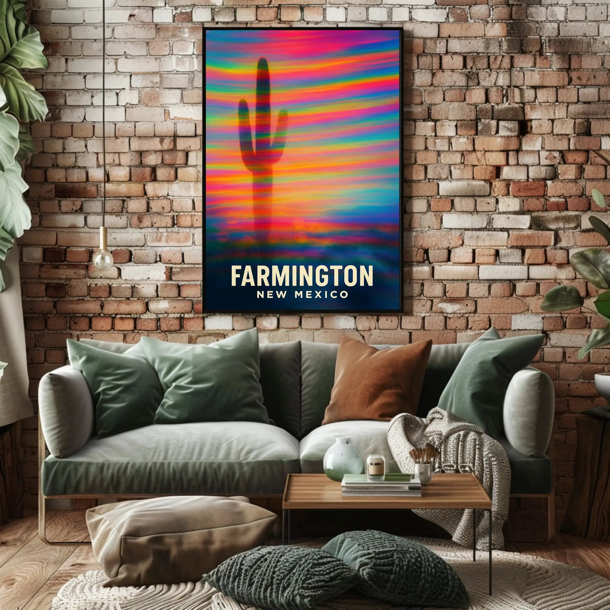 Farmington New Mexico Scenic Wanderlust Photography Poster