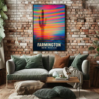 Farmington New Mexico Scenic Wanderlust Photography Poster