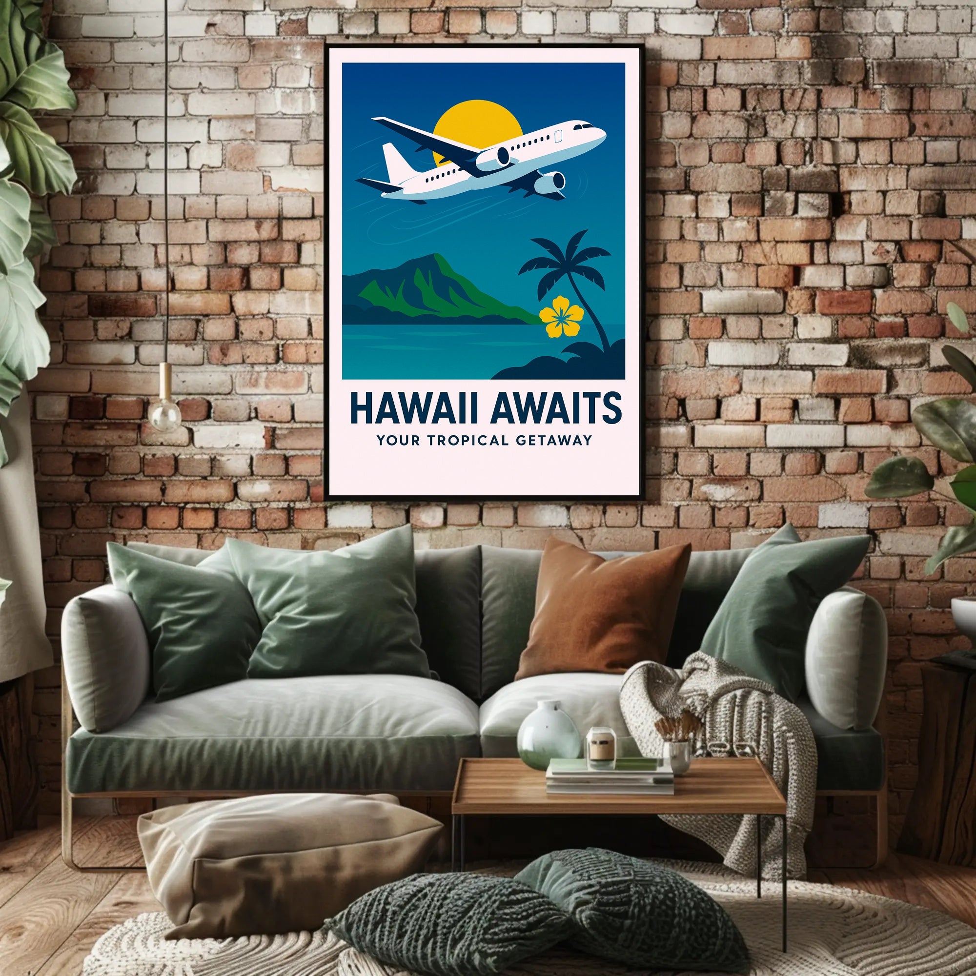 Hawaii Awaits Poster PosterGoat