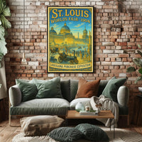 St. Louis World's Fair 1904 Poster PosterGoat