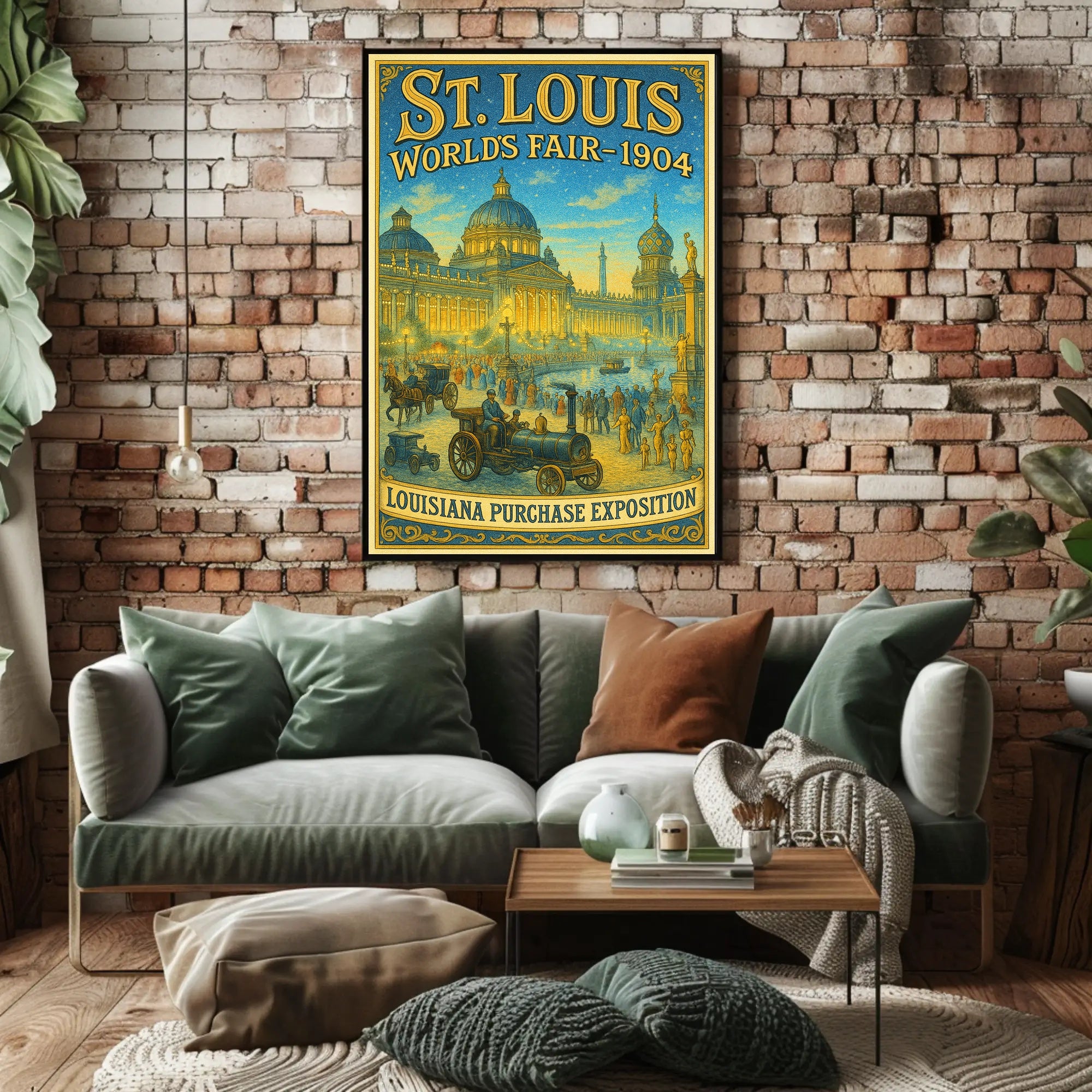 St. Louis World's Fair 1904 Poster PosterGoat