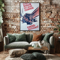 German Propaganda Poster PosterGoat