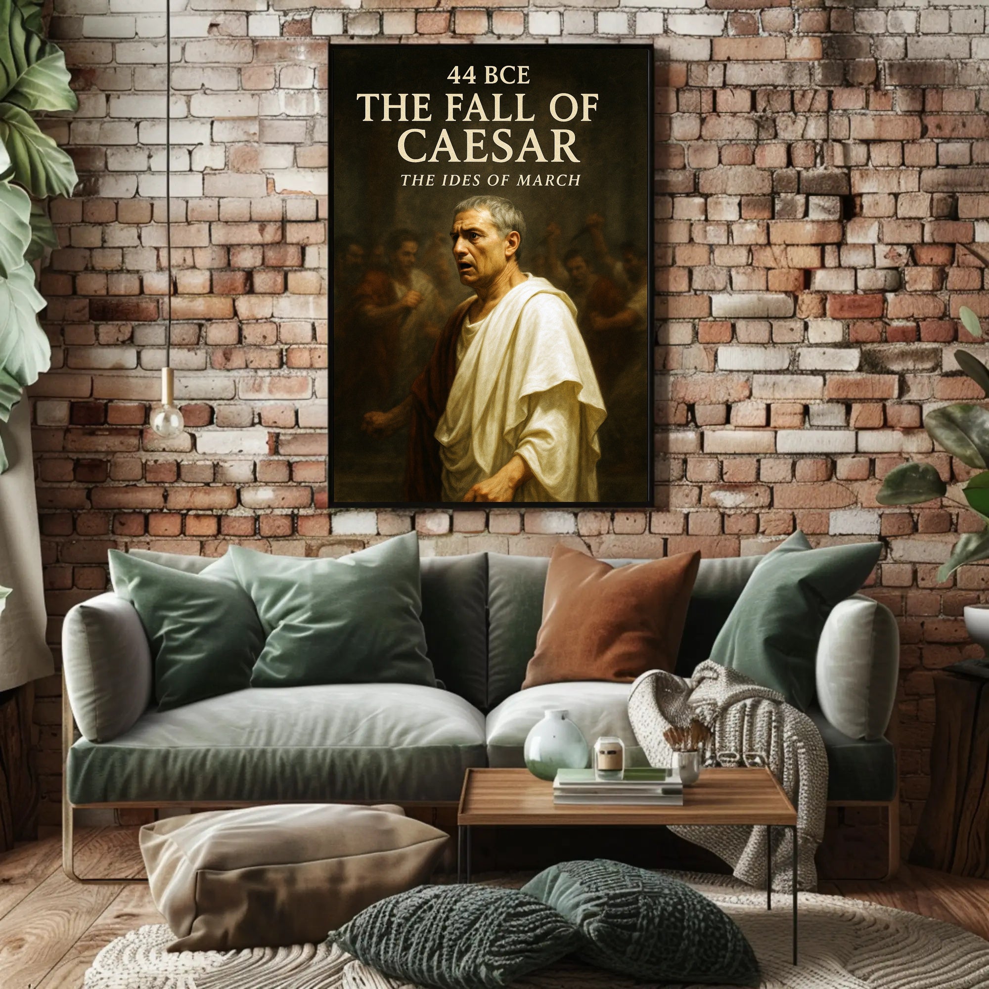 The Fall of Caesar Poster PosterGoat