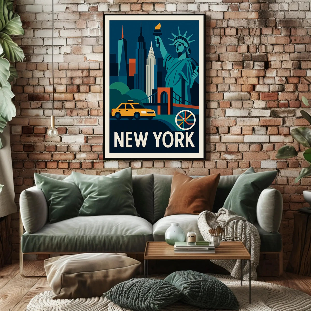Iconic New York City Poster