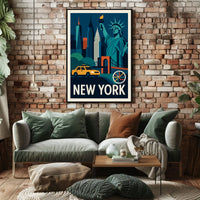 Iconic New York City Poster