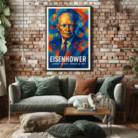 Collector Vintage Eisenhower Travel Poster