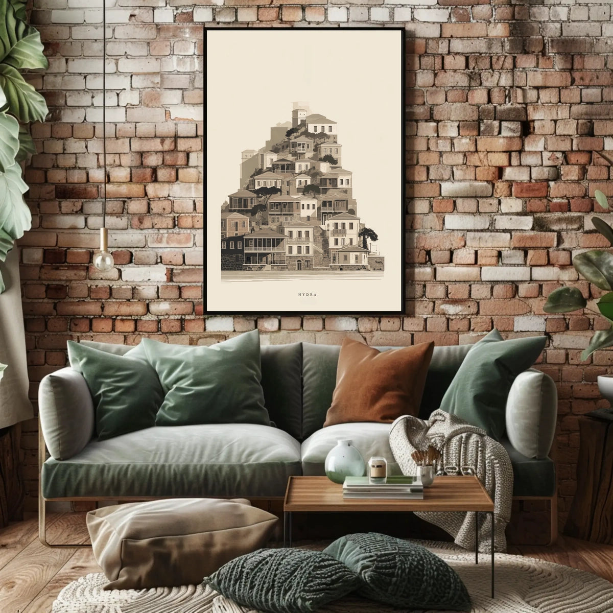 Hydra Architectural Serenity Poster