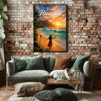 Visit Hawaii Poster PosterGoat