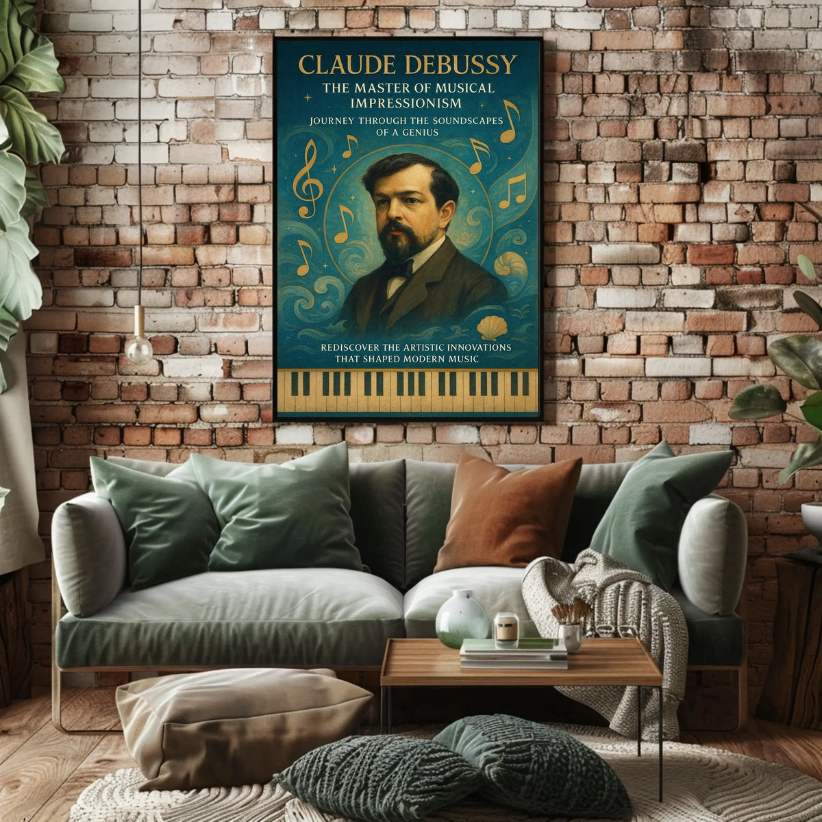 Claude Debussy The Master of Musical Impressionism Poster