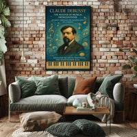 Claude Debussy The Master of Musical Impressionism Poster