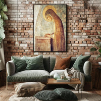 Sacred Devotion: Iconography of Prayer in Heritage Poster