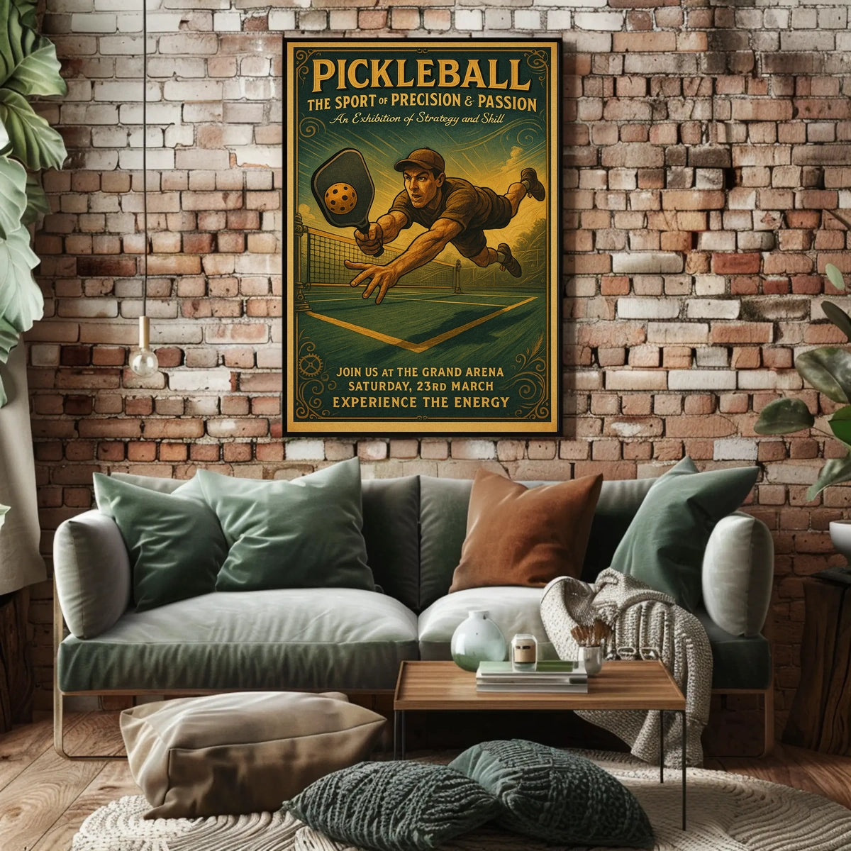 Pickleball Extravaganza Poster