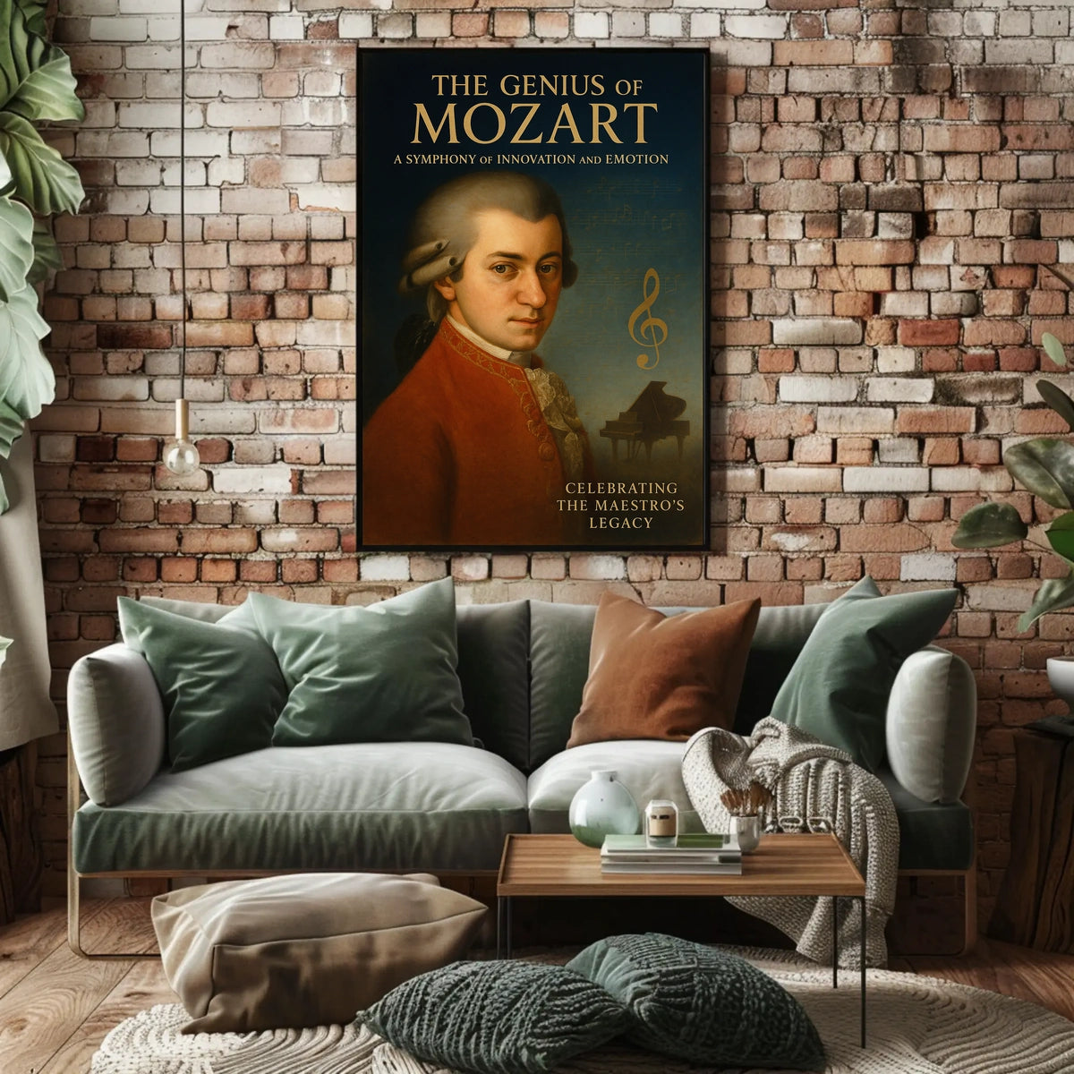 The Genius of Mozart Poster