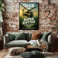 CH-53E Super Stallion Poster PosterGoat