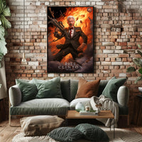 Bill Clinton Funny President Cartoon Poster