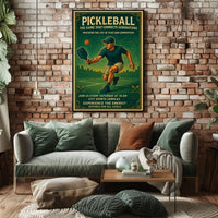Pickleball The Game That Connects Generations Poster