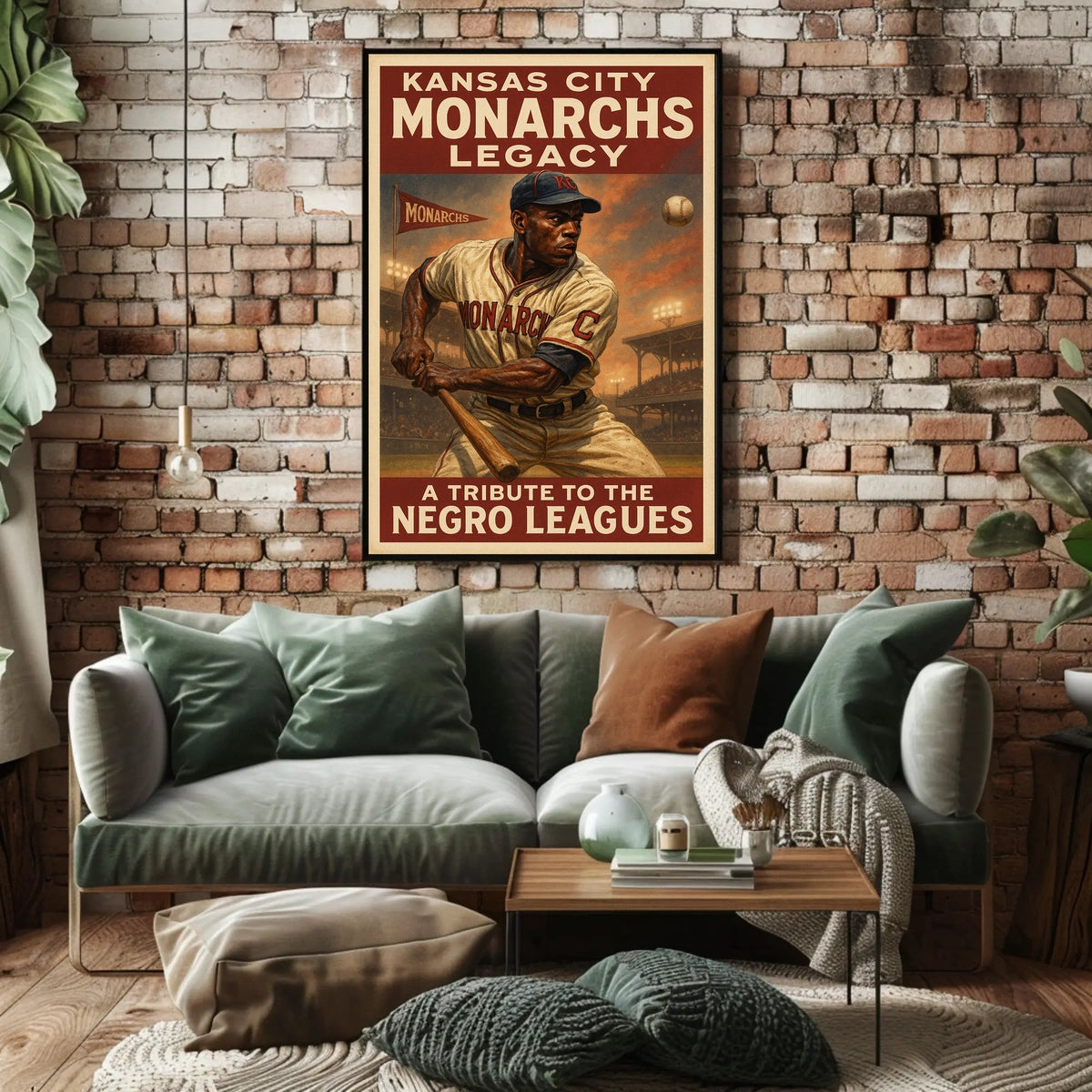 Kansas City Monarchs Legacy Poster