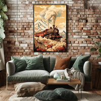 Journey Through the Mountains Poster