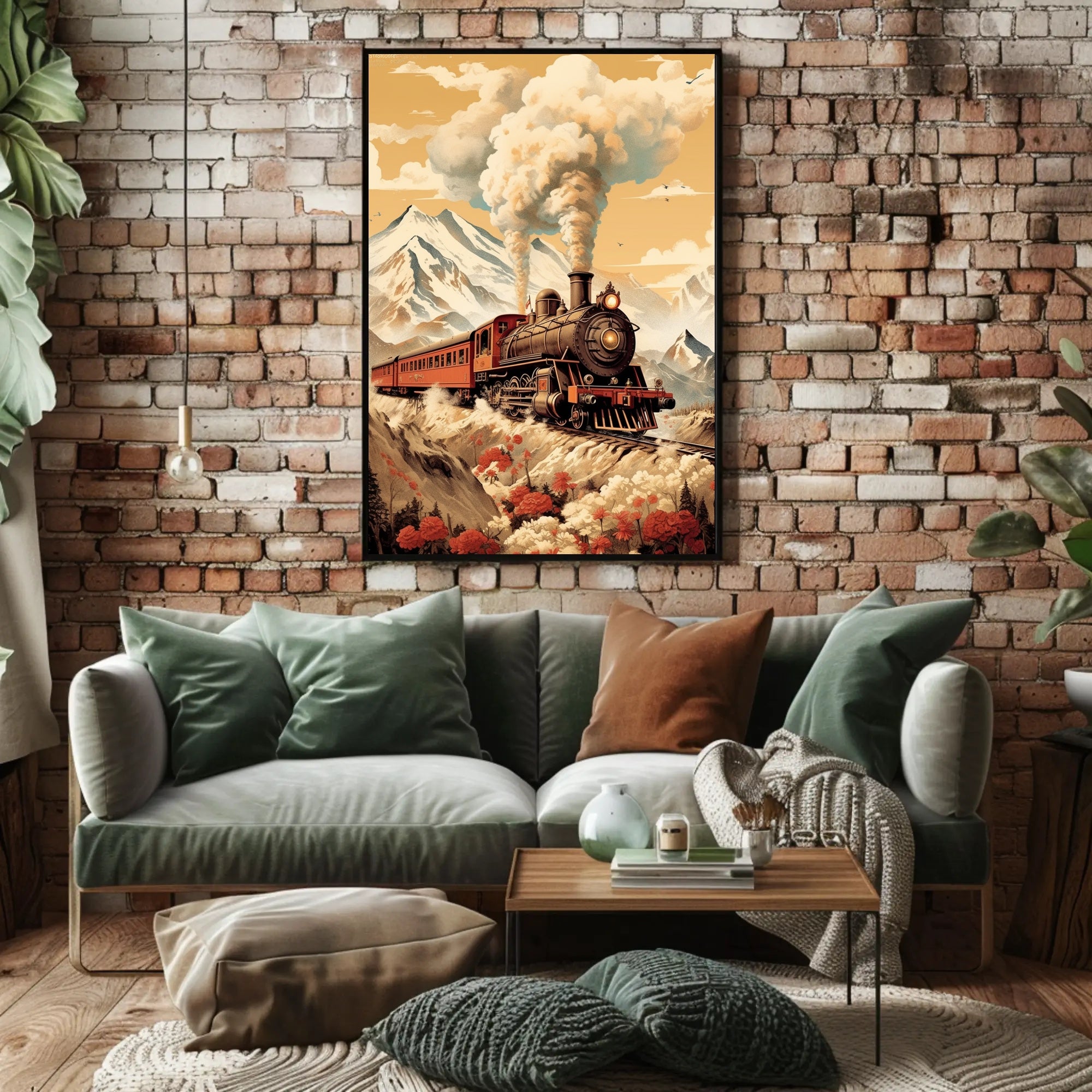 Journey Through the Mountains Poster