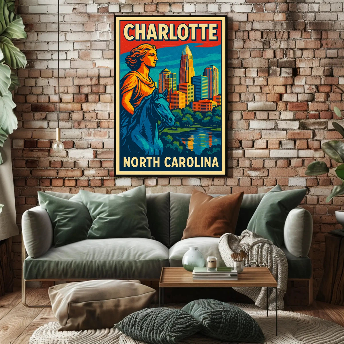Charlotte, North Carolina Poster