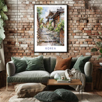 Scenic Korea Poster PosterGoat