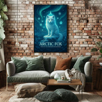 Arctic Fox Spirit of the Northern Wilderness Poster