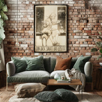 Jack Spratt Health Conscious WWII Propaganda Poster PosterGoat