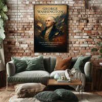 George Washington Legacy of a Leader Poster PosterGoat