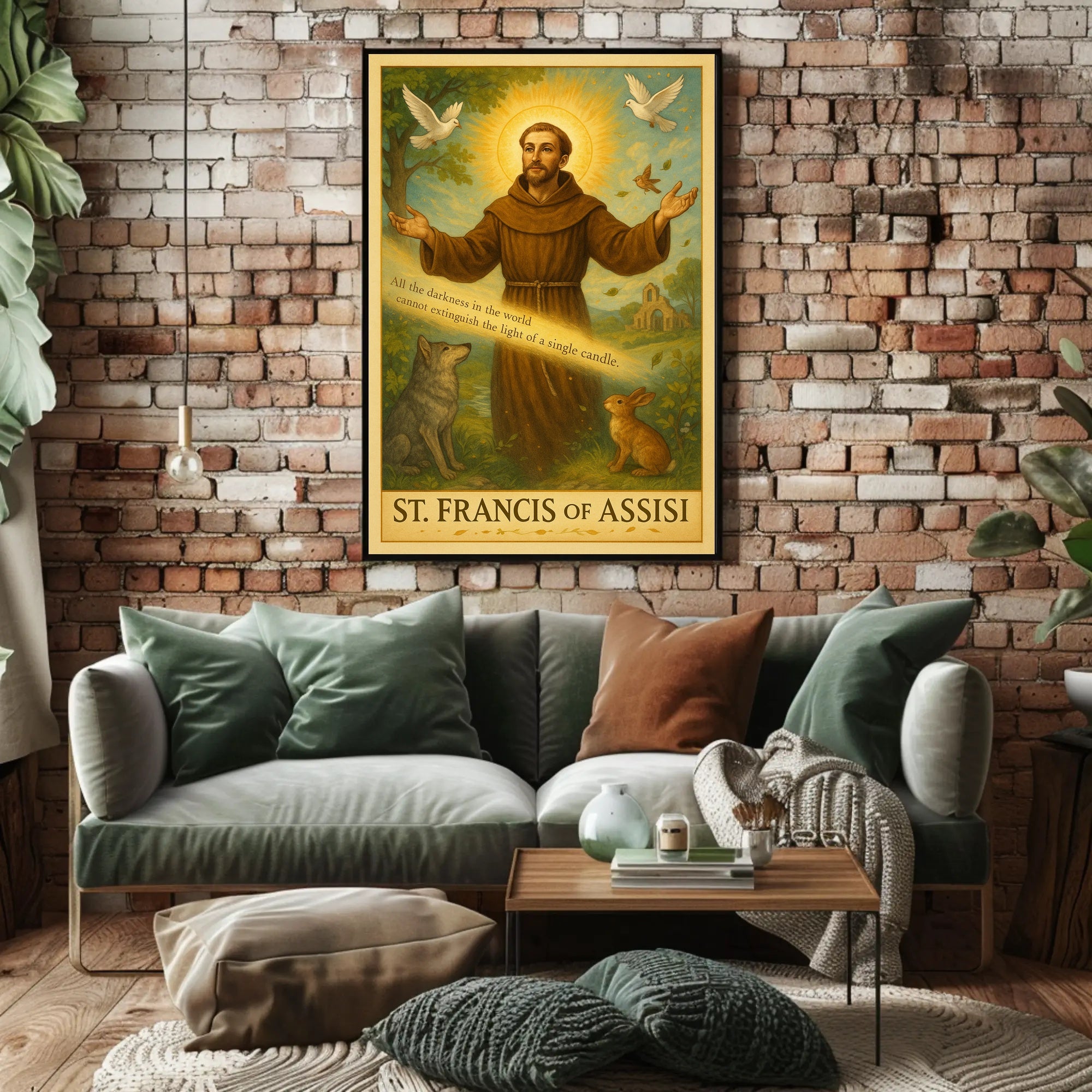 Saint Francis of Assisi Poster