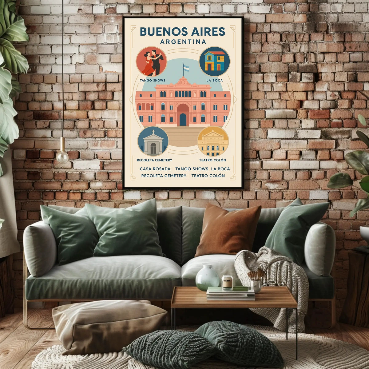 Discover Buenos Aires Poster
