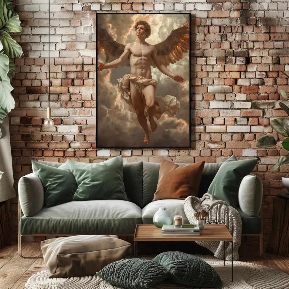 Vintage Coastal City Art Deco Style Poster