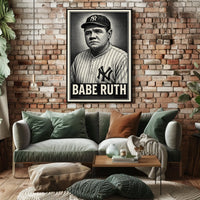 Babe Ruth Baseball Legend Poster