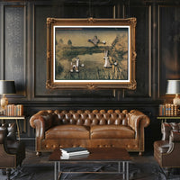 Mechanized Wildlife in Nature Poster