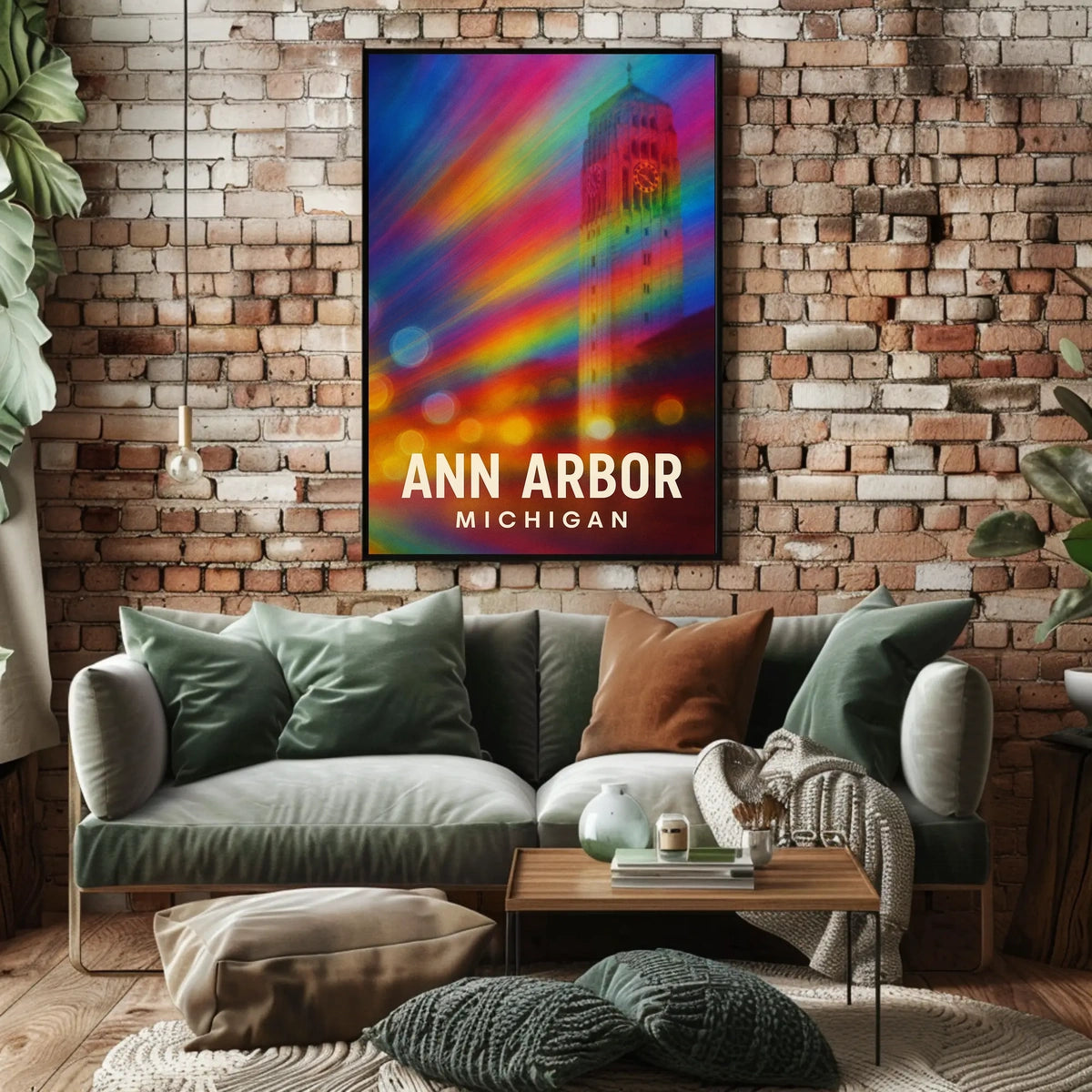 Ann Arbor, Michigan Poster