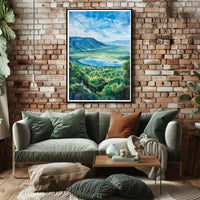 Tranquil Landscape Vista Poster PosterGoat