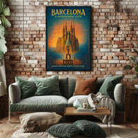 Barcelona A Symphonic City Poster