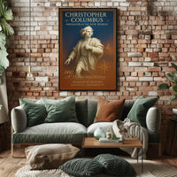 Christopher Columbus Navigator of the New World Poster
