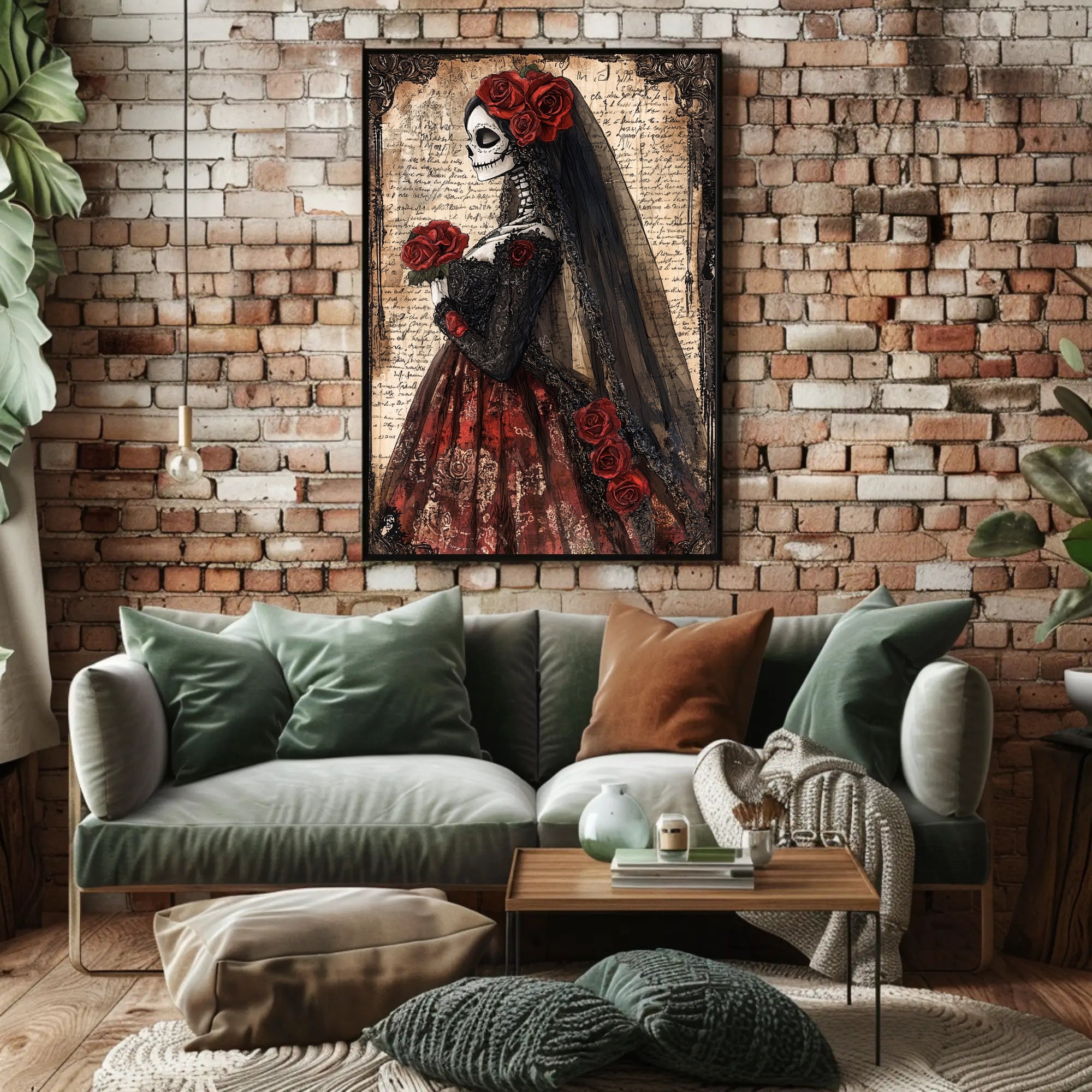 La Catrina Elegance Poster