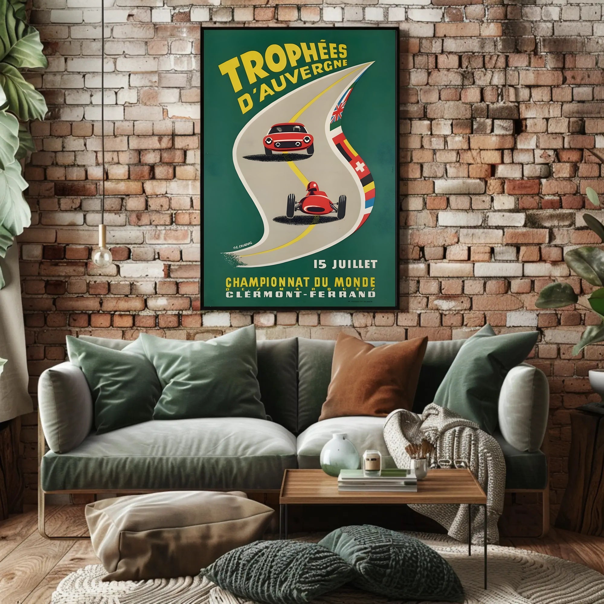 Trophées d'Auvergne Racing Event Poster