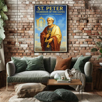 St. Peter - Guardian of the Gates Poster PosterGoat