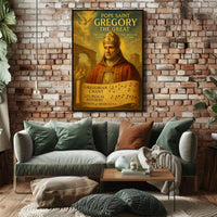 Pope Saint Gregory the Great Poster PosterGoat
