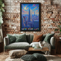 New York City Skyline Poster